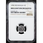 Nicaragua, 5 Centavos 1994