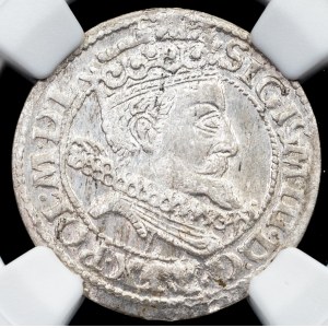 Poland, Grosz koronny 1606/5, Krakow