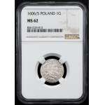 Poland, Grosz koronny 1606/5, Krakow