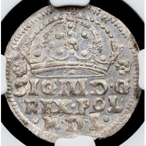 Poland, Grosz koronny 1608, Krakow