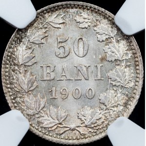 Romania, 50 Bani 1900, Hamburg