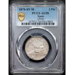 Spanien, 2 Pesetas 1870, SNM, Madrid
