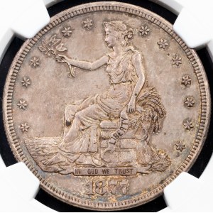 USA, Trade Dollar 1877, San Francisco