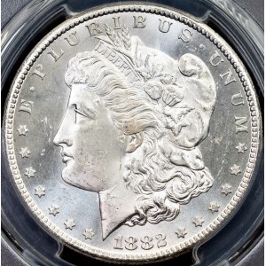 États-Unis, Dollar Morgan 1882, CC, Carson City