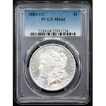 États-Unis, Dollar Morgan 1882, CC, Carson City