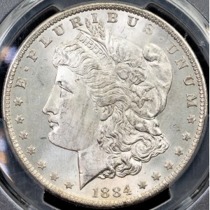 USA, Dollaro Morgan 1884, O, New Orleans
