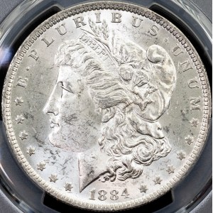 USA, Morgan Dollar 1884, O, New Orleans