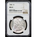 USA, Morgan Dollar 1886, Philadelphia