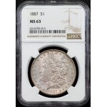 USA, Morgan Dollar 1887, Philadelphia