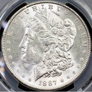 USA, Morgan Dollar 1887, Philadelphia