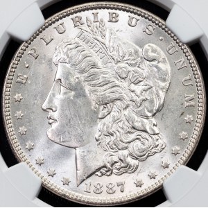 USA, Morgan Dollar 1887, Philadelphia