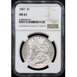 USA, Morgan Dollar 1887, Philadelphia