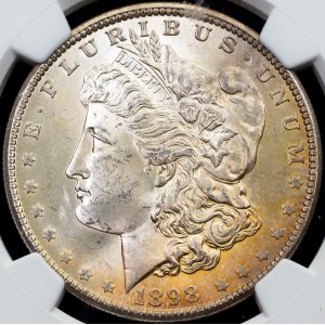 USA, Morgan Dollar 1898, O, New Orleans