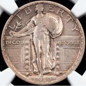 USA, 1/4 dolára 1919, Denver