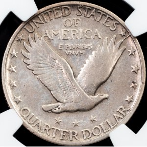 USA, 1/4 dolára 1919, Denver