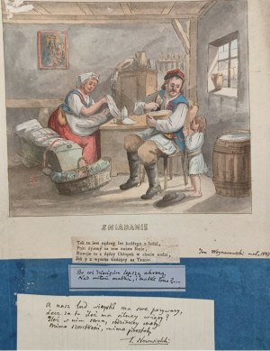 Jan Kanty WOJNAROWSKI (1809-1890), Śniadanie, 1847