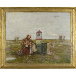 Wlastimil HOFMAN (1881-1970), Przy kapliczce