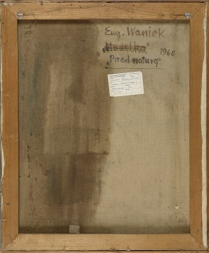 Eugeniusz WANIEK (1906-2009), Przed naturą
