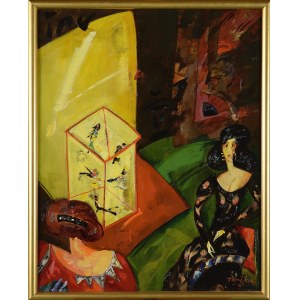Witold PAŁKA (1928-2013), Donne all'acquario