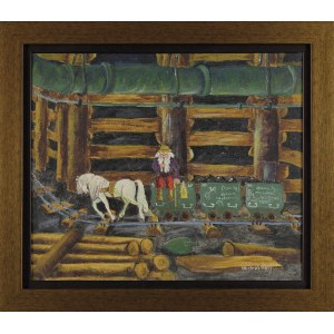 Paweł WRÓBEL (1913-1984), Kopalnia