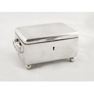 Silver sugar bowl