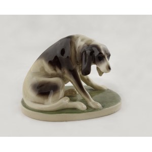 Figurine Sitting Dog of the Pacifics