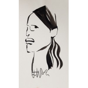 Halina Wrzeszczyńska (1929 Krotoszyn - 2018 Wrocław), Portret Franciszka Starowieyskiego