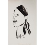 Halina Wrzeszczyńska (1929 Krotoszyn - 2018 Wrocław), Portret Franciszka Starowieyskiego