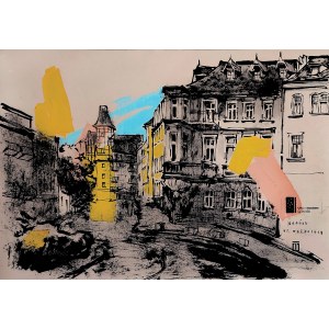 Tetiana OCHEREDKO (b. 1985), Sketch 24. Gdansk, Wajdeloty Street, 2024