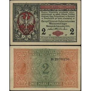 Polska, 2 marki polskie, 9.12.1916