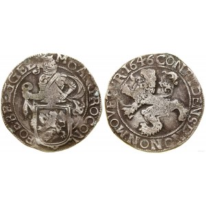 Niderlandy, talar lewkowy (Leeuwendaalder), 1646