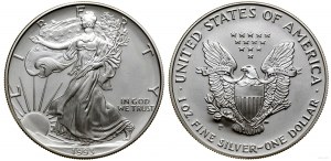 United States of America (USA), $1, 1993 P, Philadelphia