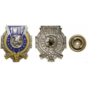 Polska, Odznaka pamiątkowa I Dywizji Piechoty, Warszawa