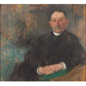 Olga Boznańska (1865 Kraków - 1940 Paryż), Portret mężczyzny, 1906