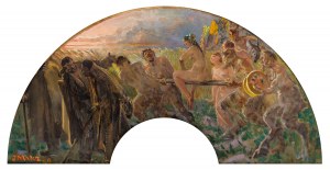 Jacek Malczewski (1854 Radom - 1929 Krakau), Bacchanalien, 1899