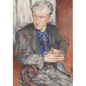 Maria Melania Mutermilch Mela Muter (1876 Warsaw - 1967 Paris), Portrait of Maurice Ravel, 1930s.