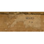 Tymon Niesiołowski (1882 Lwów - 1965 Toruń), Pół-akt, 1958
