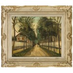 Natan (Nathan) Grunsweigh (Grunsweig) (1880 Krakow - 1956 Paris), Avenue with Trees