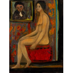Stanisław Eleszkiewicz (1900 Czutów près de Poltava - 1963 Paris), Modèle dans un atelier