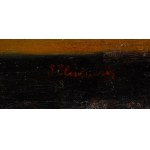 Stanisław Eleszkiewicz (1900 Czutów près de Poltava - 1963 Paris), Modèle dans un atelier
