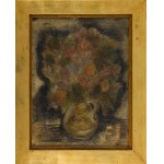 Jankiel Adler (1895 Tuszyn k. Łodzi - 1949 Aldbourne k. Londynu), Kwiaty w wazonie, 1928