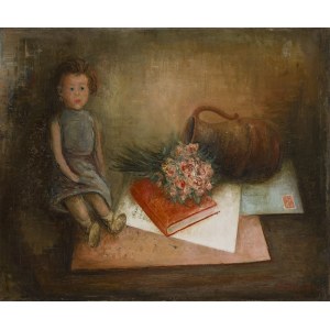 Marc Sterling (1898 Rosja - 1976 Paryż), Martwa natura z lalką, 1937
