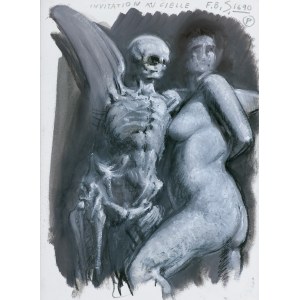 Franciszek Starowieyski, WELCOME IN HEAVEN, 1990