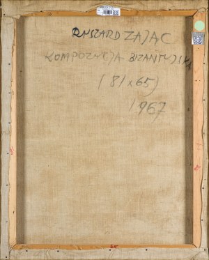Ryszard Zając, KOMPOZYCJA BIZANTYJSKA, 1967