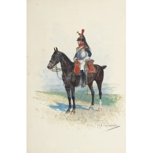 Jan Chełmiński, KIRASJER 14. PUŁKU ARMII KSIĘSTWA WARSZAWSKIEGO, ok. 1913