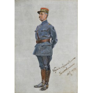 Wojciech Kossak, PORTRET MARSHALKA FOCHA, settembre 1923