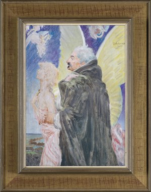 Jacek Malczewski, APOTEOZA IGNACEGO MACIEJOWSKIEGO. PROWADZONY PRZEZ ANIOŁA, 1902