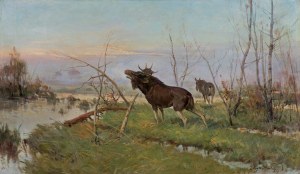Czesław (I. Zygmuntowicz) Wasilewski, ŁOŚ NA MOKRADŁACH, 1927