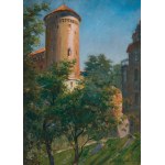 Leonard Stroynowski, WIEŻA SANDOMIERSKA ZAMKU KRÓLEWSKIEGO NA WAWELU, ok. 1921