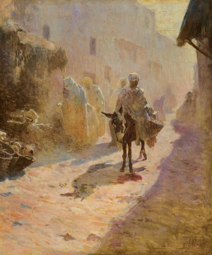Adam Styka, ULICZKA W BISKIRZE